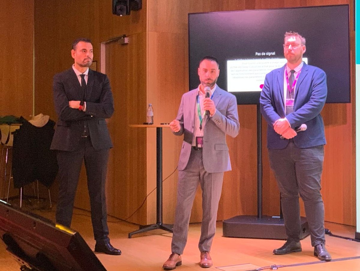 Salah-Eddine, Cédric et Jérémy debutent les premières études finales applicatives de la septième promotion de SupReseau avec un sujet qui va faire du bruit : les détonateurs
<a href="/SNCFReseau/">SNCF Réseau</a> <a href="/pallant_damien/">Damien Pallant</a>