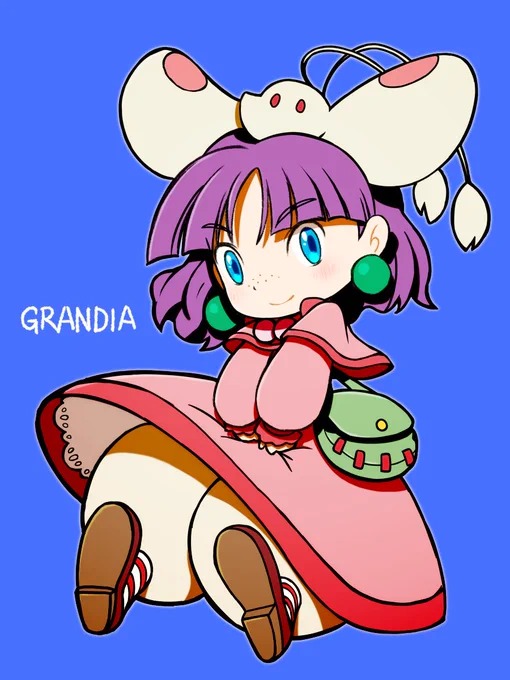 グランディアー。ボーイミーツガールRPGの最高峰の一つではないでしょうか!(力説) #グランディア 