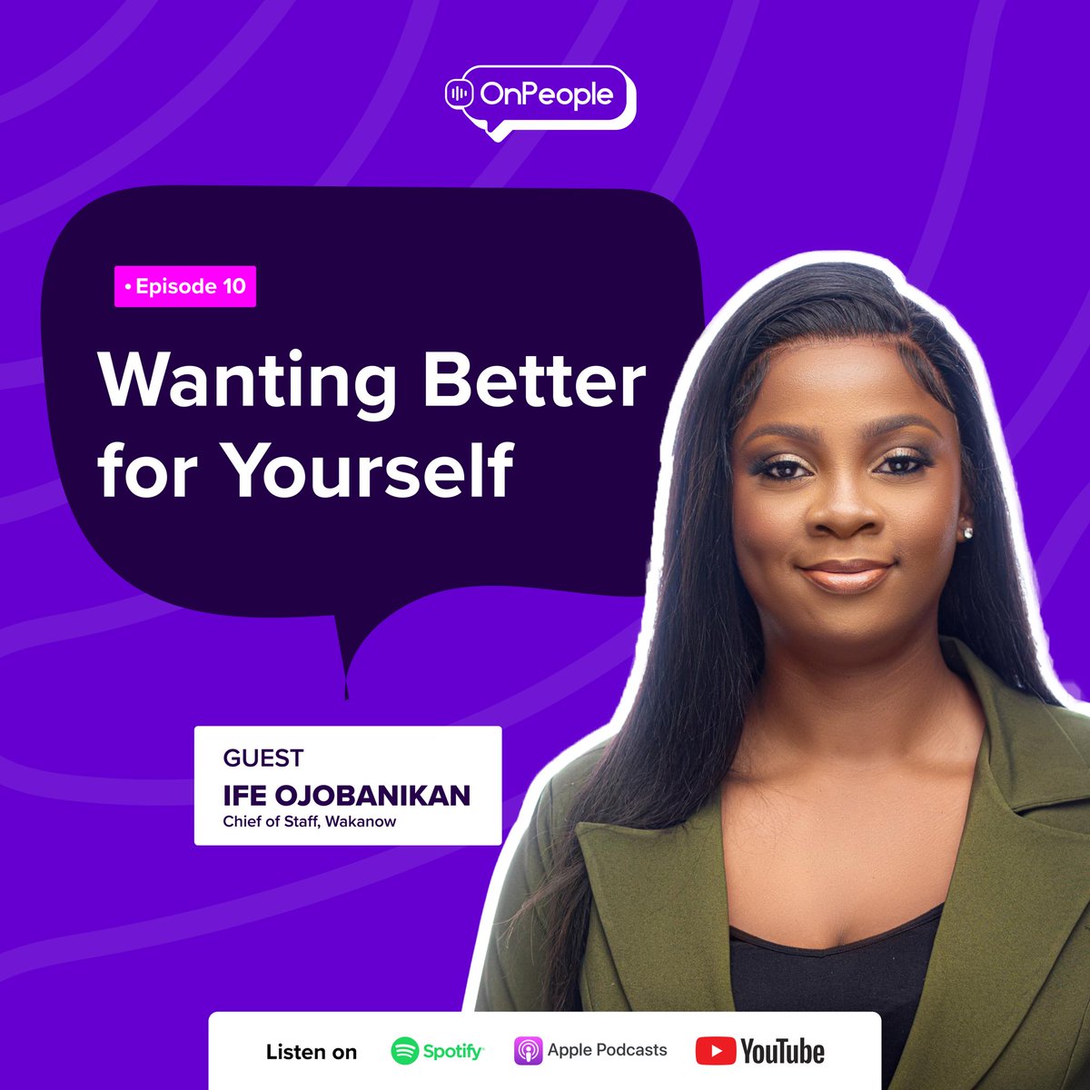Ife Ojobanikan, Chief of Staff at <a href="/Wakanowdotcom/">Wakanow</a> wraps up season one. 

She offers practical advice on leading teams effectively and navigating workplace culture in a rapidly evolving world. Her insights are perfect for aspiring professionals and seasoned leaders alike😁