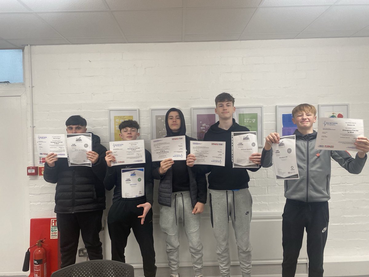 So proud of our CALA pupils receiving their Saltire Award &amp; First Aid Level 6 certificates. Kaylynn &amp; Brooklyn also achieved a Saltire Award certificate.Well done Ethan, Sean, Tian, Michael &amp; Braedynn!