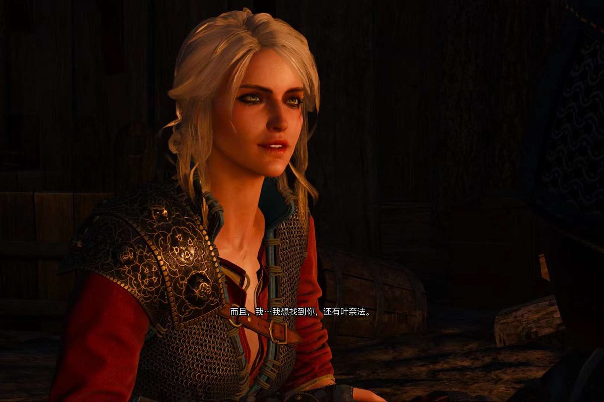 Alpha_1145's tweet photo. @witchergame I want this Ciri🥲 The shape of her face and voices are different from Witcher 3. https://t.co/ISzexd2e4b