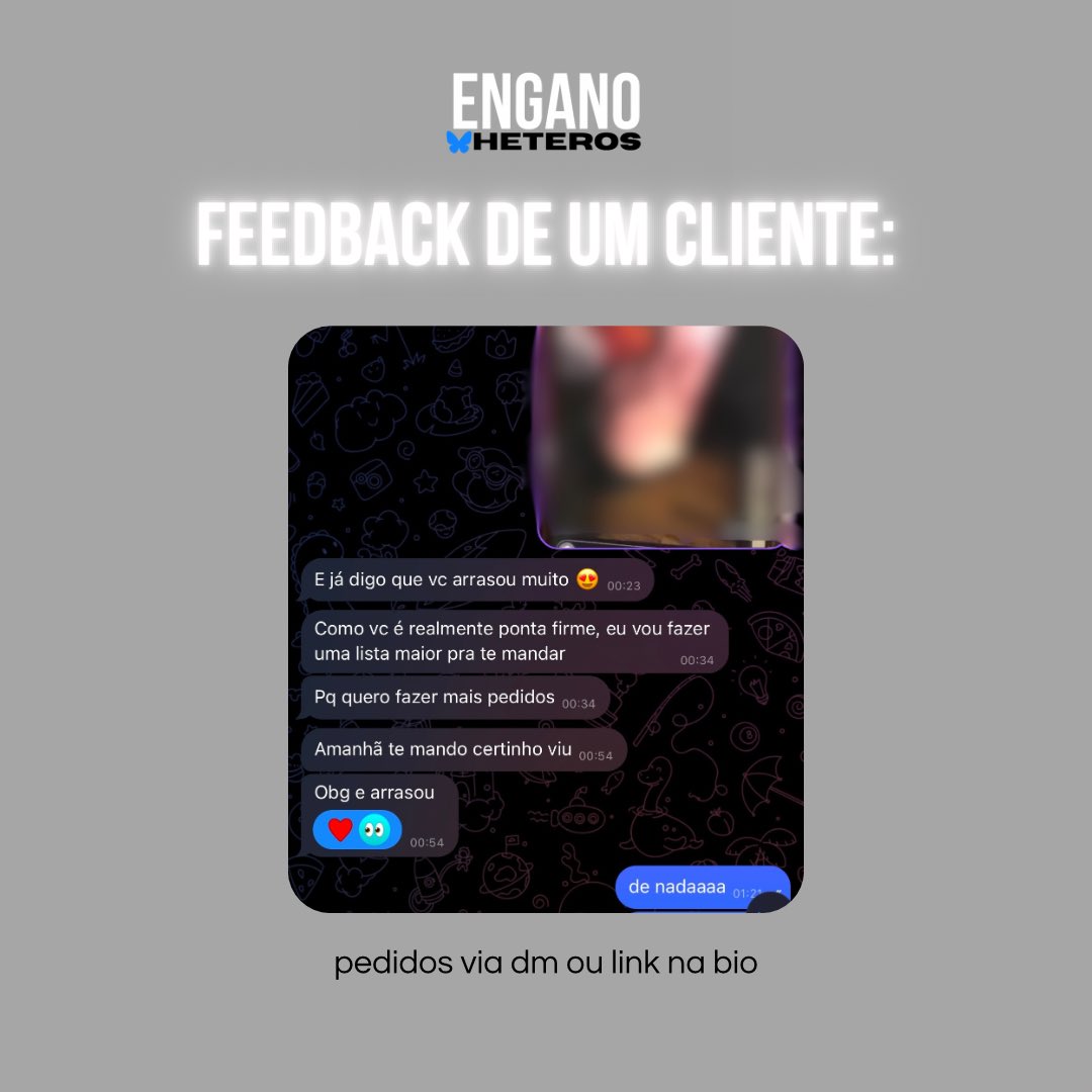 EnganoHeteros3's tweet photo. FEEDBACK DE + UM CLIENTE 👀
.
.
.
#heteros #brotheragem #gay #PINTOAWARD #chudai #heterobrotherage #novinho #brasil #pix https://t.co/kQBmwUrM7h