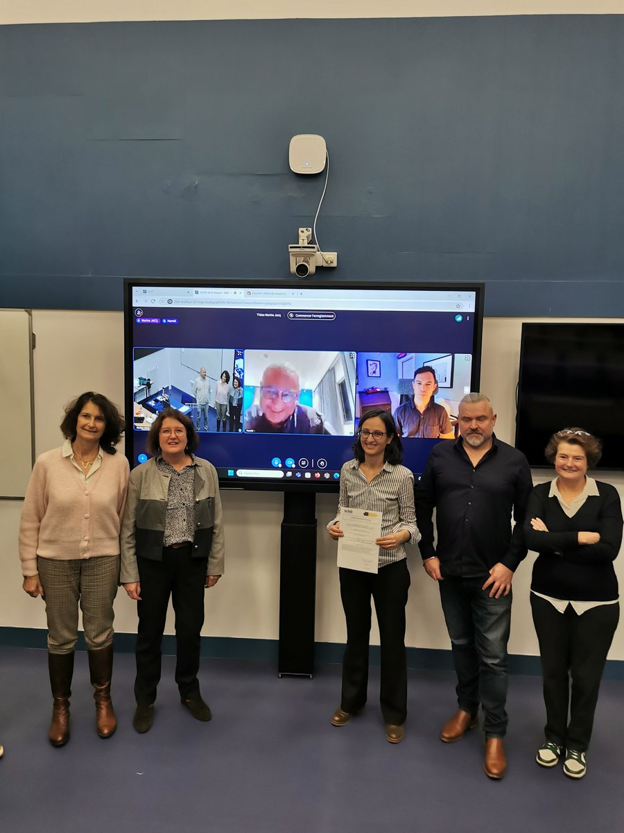 Très belle soutenance de thèse de Marine Jacq sur les forest schools et la pédagogie par la nature ! #CREAD <a href="/INSPE_Bretagne/">INSPÉ de Bretagne</a> <a href="/UBO_UnivBrest/">UBO - Univ. Brest</a>