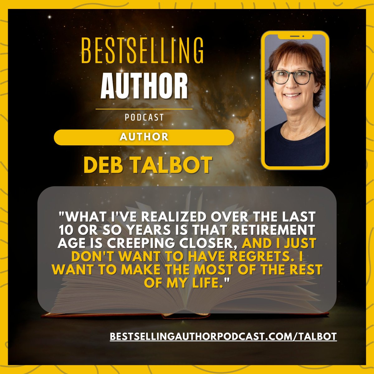 Your Second Chapter is Your Best Opportunity Yet. Rediscover Purpose and Passion After 50

Rewrite Your Story with #ThePathtoaNewYou

#Podcast #authorpodcast

bestsellingauthorpodcast.com/purpose-growth…