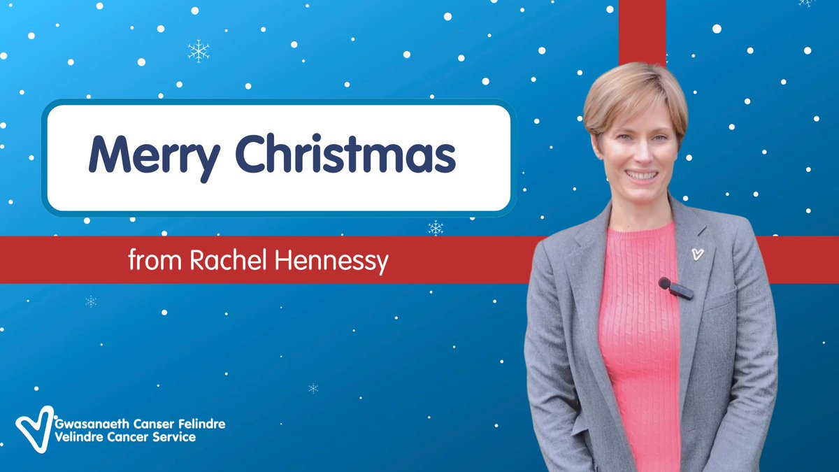 VelindreCS's tweet photo. 🎁 As we embrace the festive season, we'd like to take a moment to reflect on all we’ve achieved in 2024 and to look ahead with hope to 2025. 
Our Interim Director, Rachel Hennessy, gives a message of thanks to everyone we have supported this year: https://t.co/WGAD1MVr8v https://t.co/1fwkDlFWjD