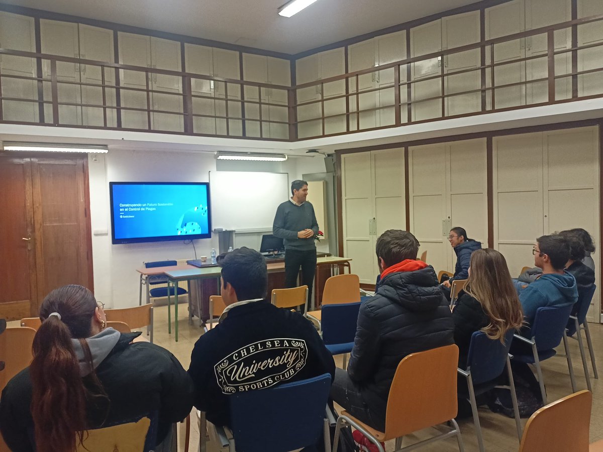 💬 Jornades de Formació i Orientació Laboral
🔹 Anticimex: Control de plagues <a href="/anticimex_esp/">Anticimex España</a> Gràcies!

#Formació #FP #Xarrades #Educació #ControlDePlagues #OrientacióLaboral #FuturProfessional #València