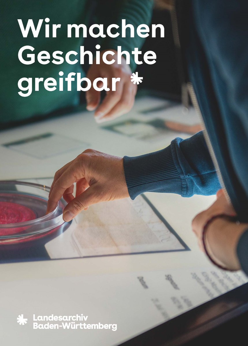 Wir haben uns selbst ein Geschenk zu #Weihnachten gemacht - unsere neue #Imagebroschüre! Darin erfahren Sie viel Wissenswertes über das #Landesarchiv Baden-Württemberg.

➡️ Die Broschüre finden Sie zum Mitnehmen an all unseren Standorten und online hier landesarchiv-bw.de/de/landesarchi…
