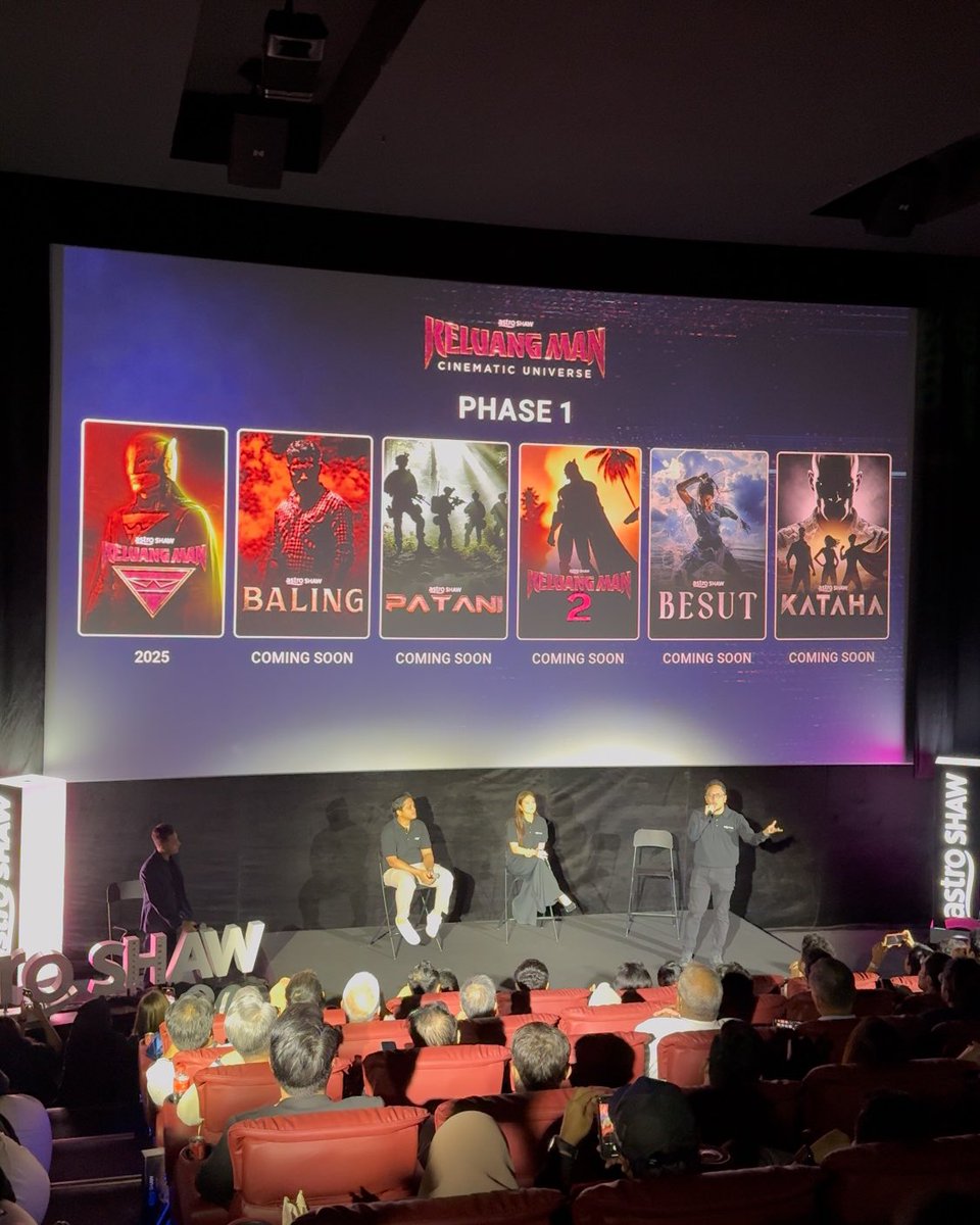 TGVCinemas's tweet photo. Mempersembahkan #KeluangMan Cinematic Universe!!! 🔥🔥🔥

#AstroShawCinematicUniverse #FilemKeluangMan #TGVHomeofHeroes #KeluangManMovie #AstroShaw https://t.co/1Ag3kIN59V