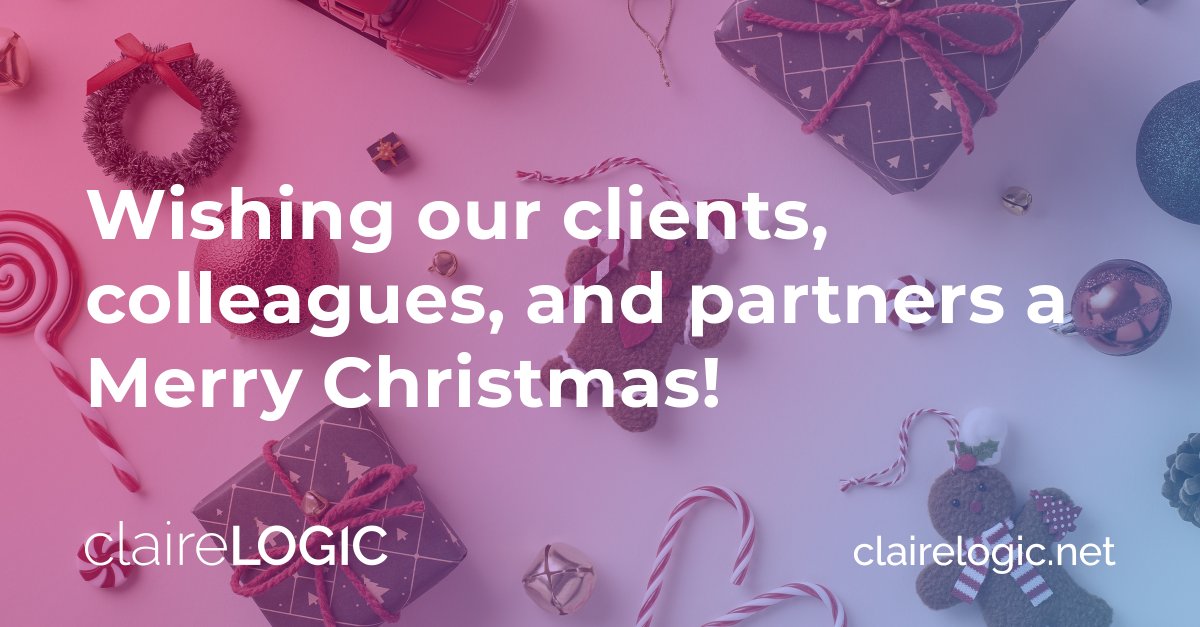 The team at claireLOGIC wishes all our clients, colleagues, and partners a very Merry Christmas! 🎄✨

#Christmas #SME #ITSupport #ITservices #ManagedServices #MerryChristmas