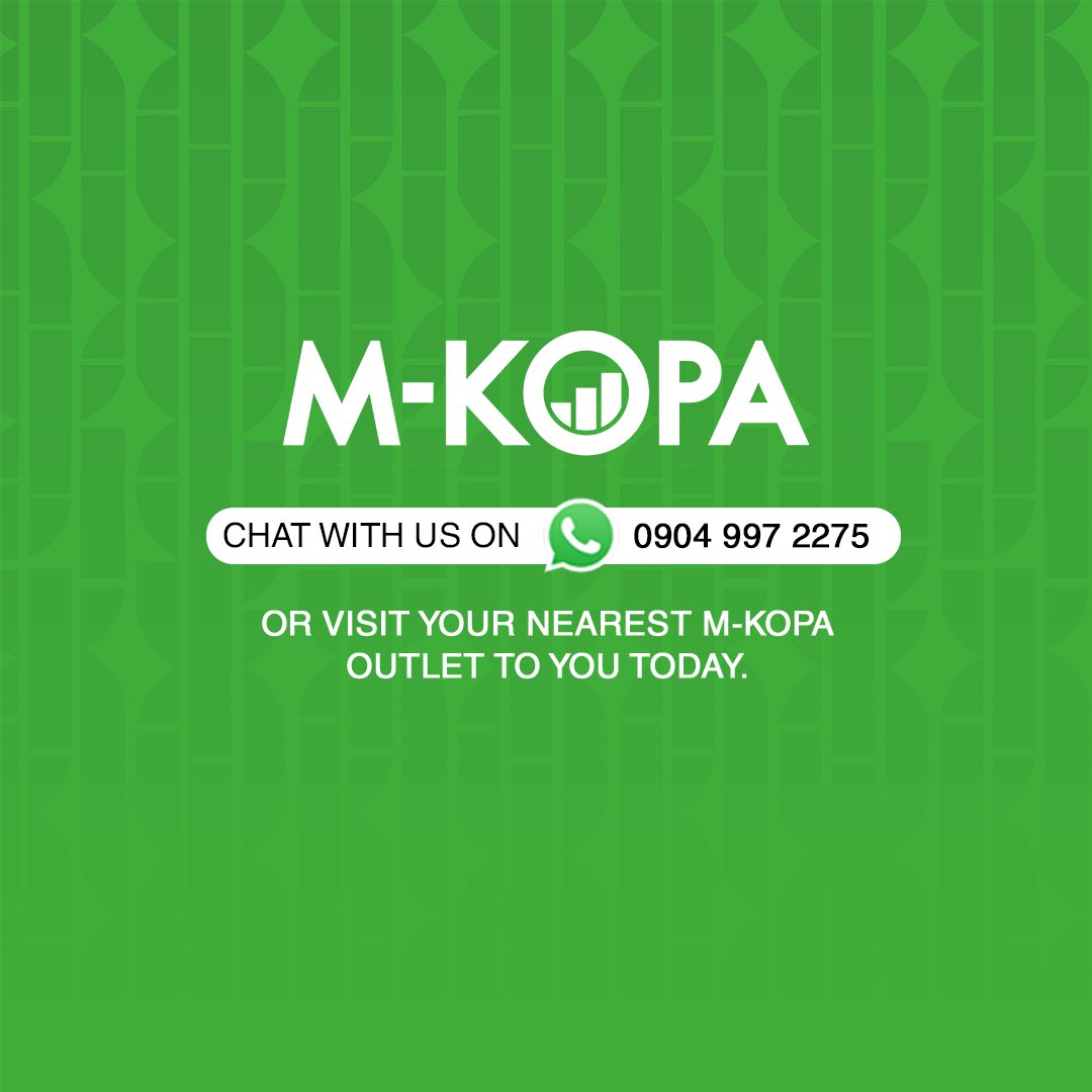 mkopanigeria's tweet photo. December wey go detty, na small small from November we don dey know.
Oya, visit us for the nearest M-KOPA branded store or WhatsApp us on 09049972275 make we know as you sef fii run your Detty December.
#MKOPA #OwnNowNow #MakeENOChoke https://t.co/z1zSFxpHGw