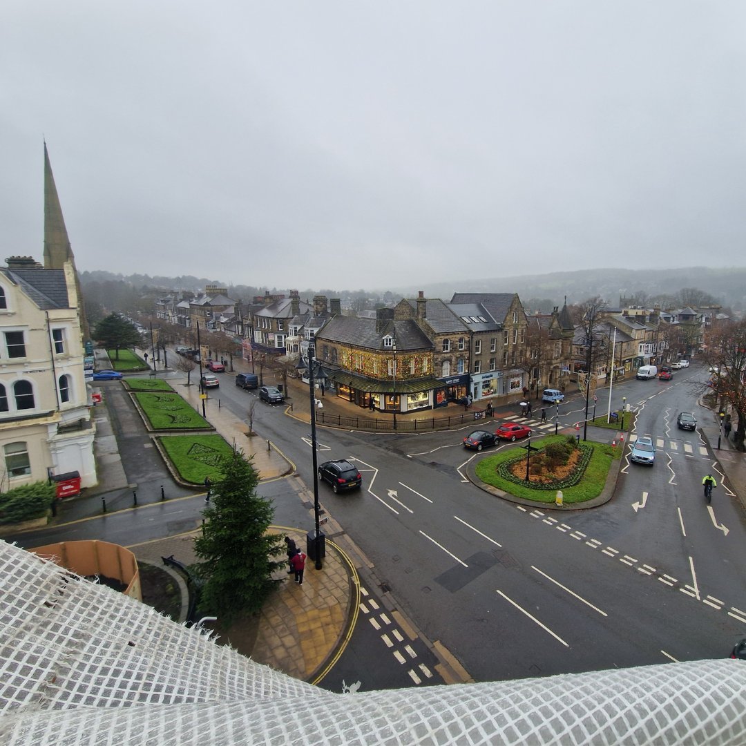 hallidayclark's tweet photo. Project Update | 1-5 The Grove
The scaffolding is coming down and exposing the stone detailing around the windows and façade which look fabulous with the new render work by EWI Pro. #ilkley #ilkleychat #architecture https://t.co/a4InD3U0Nk