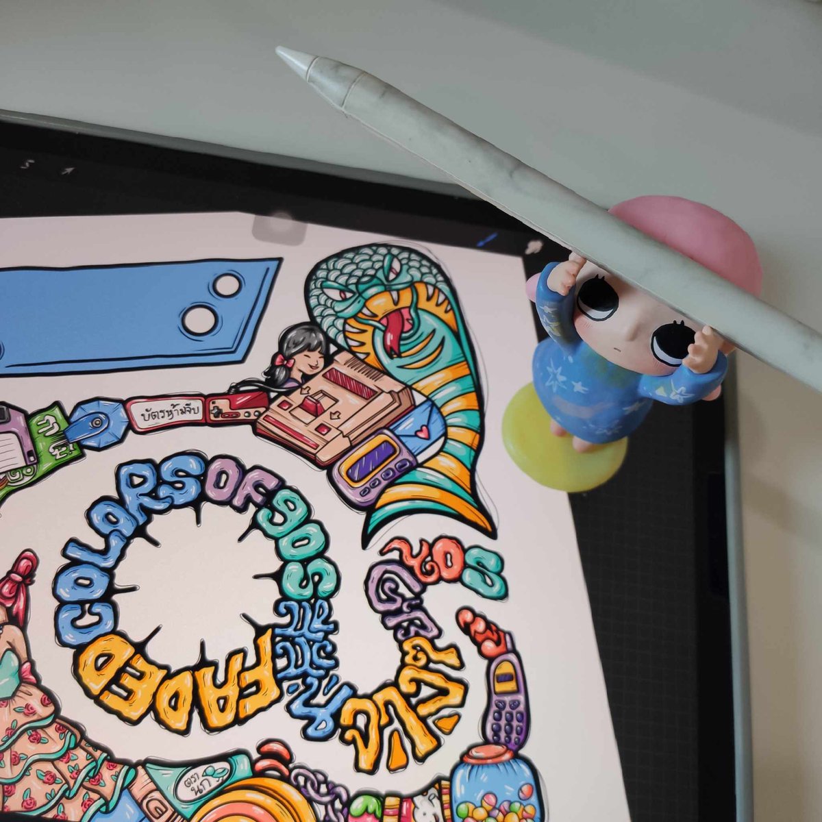 "Faded Colors of '90s"

#drawing #illustration #illustrationartists #procreateart #NFT #NFTartists