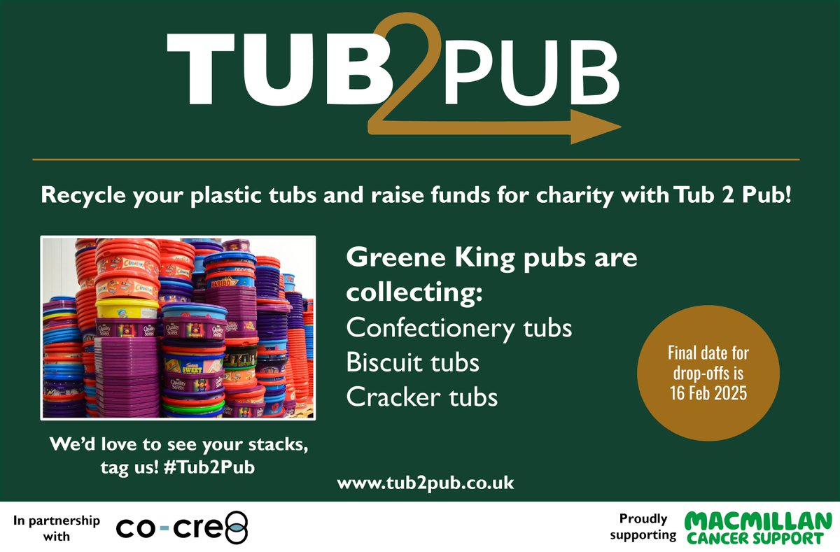 Show us your tub stacks! #Tub2Pub