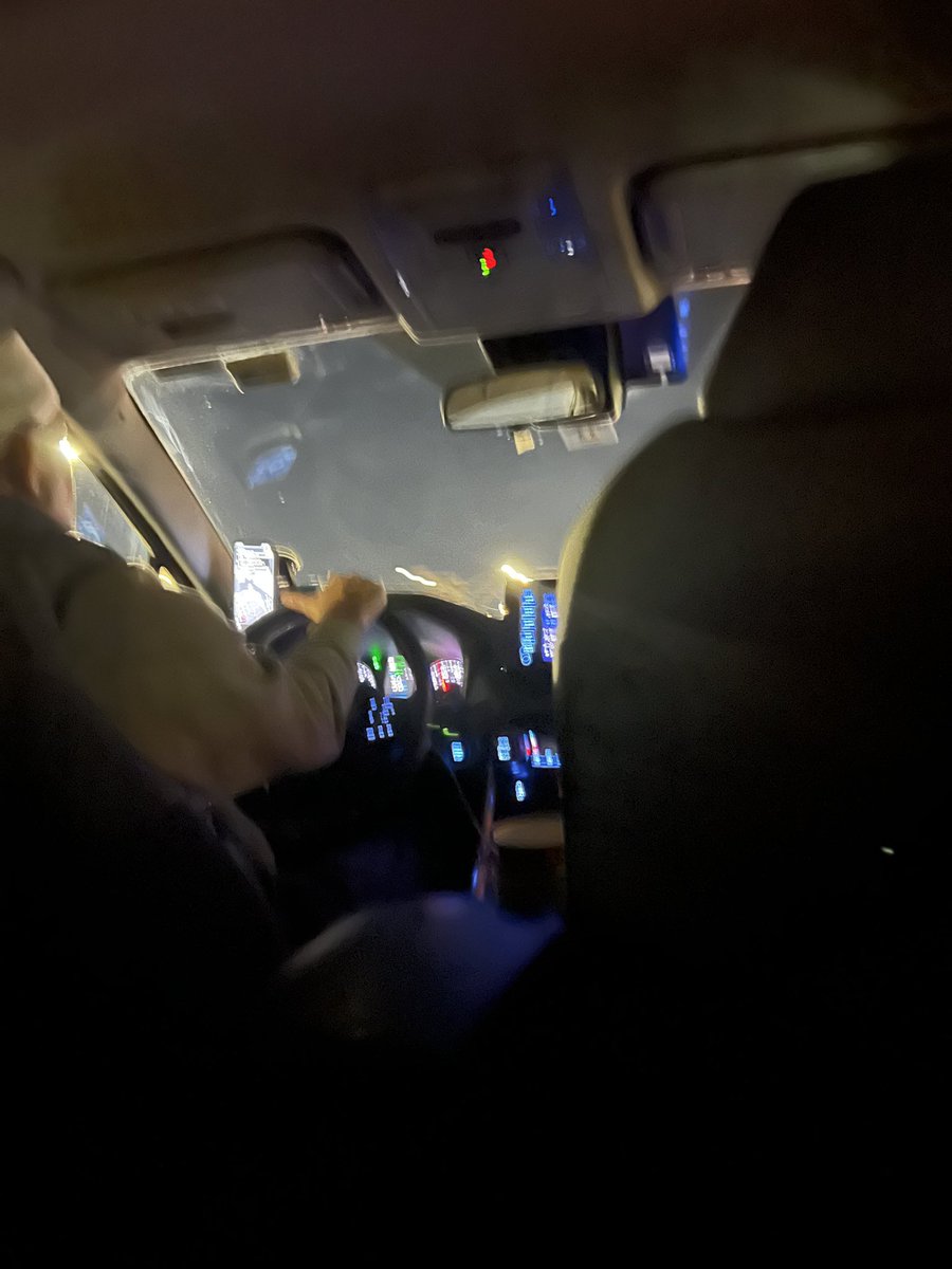 “First ride of the day or last ride of the night?”