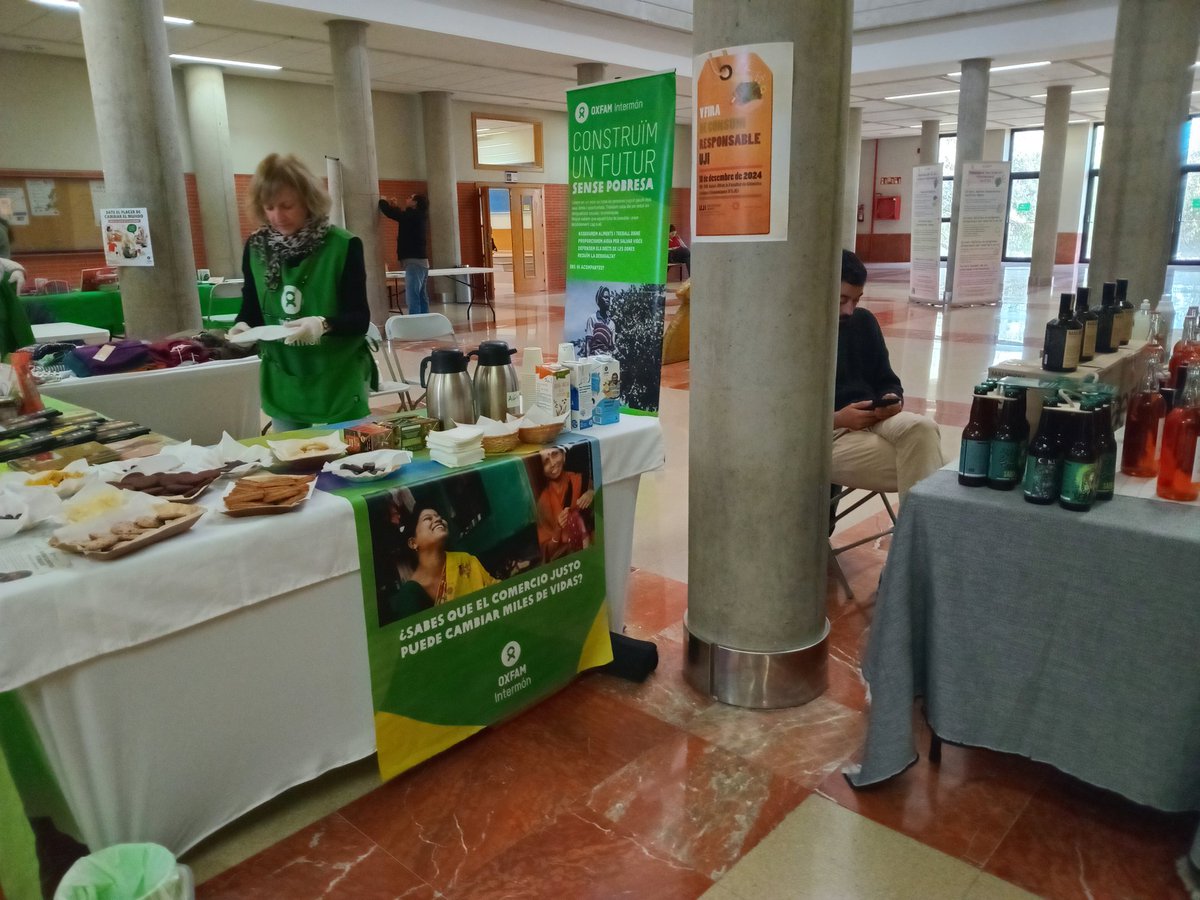 noticies_d's tweet photo. FIRA DE CONSUM RESPONSABLE UJI// Hui dimecres 18 de desembre de 2024 es pot visitar a la facultat de ciencies juridiques i economiques de l'@UJIuniversitat la fira de consumo responsable UJI
#firadeconsumresponsable #UJI #noticies https://t.co/QFXi7emDED