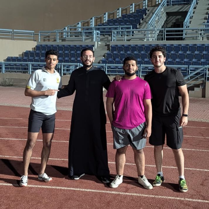 SC_FOE_KAU's tweet photo. 💪🏼 | بفضل الله وتوفيقه، حقق منتخب كلية الهندسة لألعاب القوى المركز الثالث من حيث مجموع النقاط الإجمالي في النتيجة النهائية لبطولة ألعاب القوى على مستوى كليات جامعة الملك عبدالعزيز لعام 1446هـ 🙏🏼🥉 https://t.co/vG7BEgJXFj