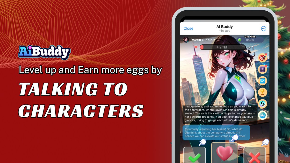 talent_ring's tweet photo. Level up by interacting with our characters in the game! 🗣️

Each interaction brings you closer to earning more Misty Eggs 🥚 The more you engage, the better your chances in the Christmas tournament! 🎄 

Let’s boost some eggs in this holiday season! 😎💪
#Web3 #Airdrop https://t.co/WgfugeE14V
