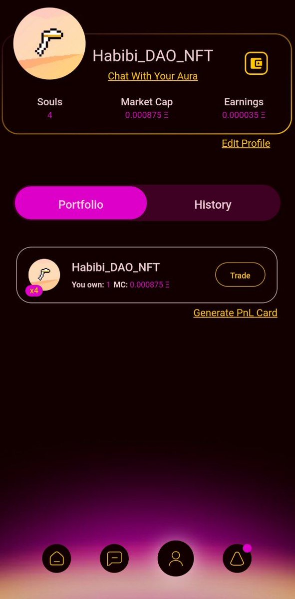 GAura Habibi ! 

Thanks to <a href="/auraonchain/">Aura</a> you can now create your own personalized AI agent in less than 2 minutes. 

Let your Aura work for you and make you money 

Be Based, Be early