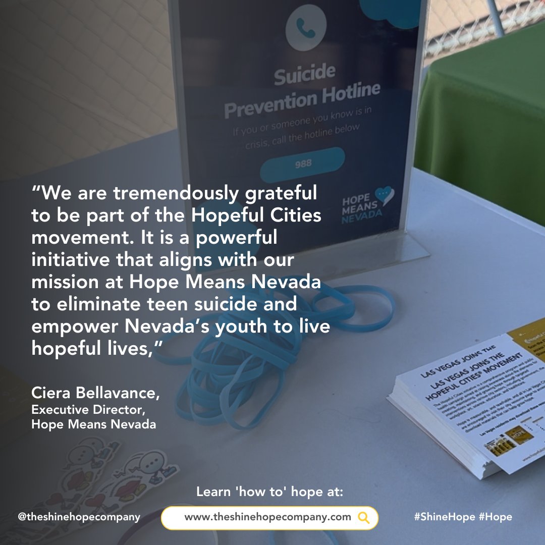 kathryngoetzke's tweet photo. The City of Las Vegas has expanded the Hopeful Cities® Initiative, empowering communities with tools to create, maintain, and grow hope!

Check out the full story: https://t.co/Y14jFTrBUX

Keep Shining! 💛🌻👐 https://t.co/S6oJ4vUJB1