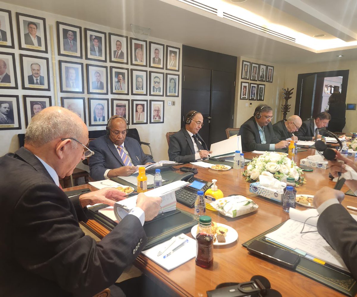 drusawasthi's tweet photo. Today attended the board meeting of #JPMC Jordan Phosphate Mines Company in Amman. https://t.co/FhAUNpRskr