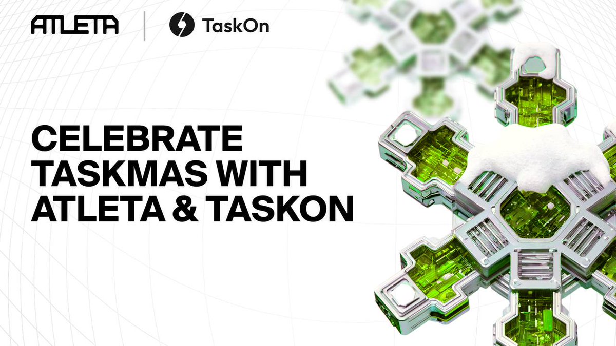 Atleta Network (@atleta_network) on Twitter photo ๐ Celebrate Taskmas With <a href="/Atleta_Network/">Atleta Network</a> & <a href="/taskonxyz/">TaskOn | Ultimate Web3 Community Growth Platform</a>!
โจThis festive season, win your share of 50,000 USDT and more incredible rewards!
๐ From 17th to 31st December, complete exciting tasks and claim up points for your chance to grab amazing prizes.
Donโt miss out on the ๐ Celebrate Taskmas With <a href="/Atleta_Network/">Atleta Network</a> & <a href="/taskonxyz/">TaskOn | Ultimate Web3 Community Growth Platform</a>!
โจThis festive season, win your share of 50,000 USDT and more incredible rewards!
๐ From 17th to 31st December, complete exciting tasks and claim up points for your chance to grab amazing prizes.
Donโt miss out on the