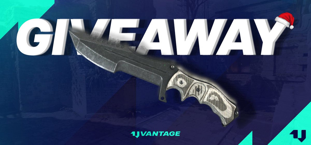 CHRISTMAS IS HERE, LETS DO A GIVEAWAY!

I've partnered up with my friends over <a href="/Lucrative_Brand/">Lucrative Apparel</a> for you to WIN this Huntsman Knife Black Laminate.

➡️How to enter?

🤝Be Following <a href="/VantageESC/">Vantage Esports</a>  &amp; <a href="/Lucrative_Brand/">Lucrative Apparel</a>

♻️ Retweet this post

I will be LIVE over on the Vantage TV twitch