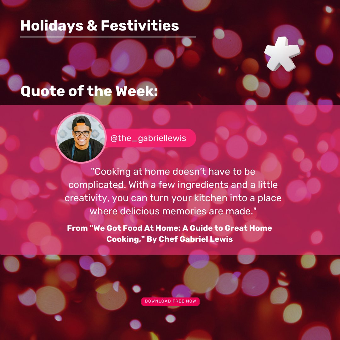 This week's festive #quoteoftheweek comes from <a href="/the_gabelewis/">Gabriel Lewis</a>: to.uptime.app/Jgd8czt7gxb 👨‍🍳🥗

#UptimeApp