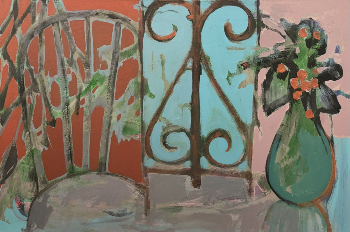 الوان اكريلك على كانفس .  من انتاج سنة 2022 و 2024