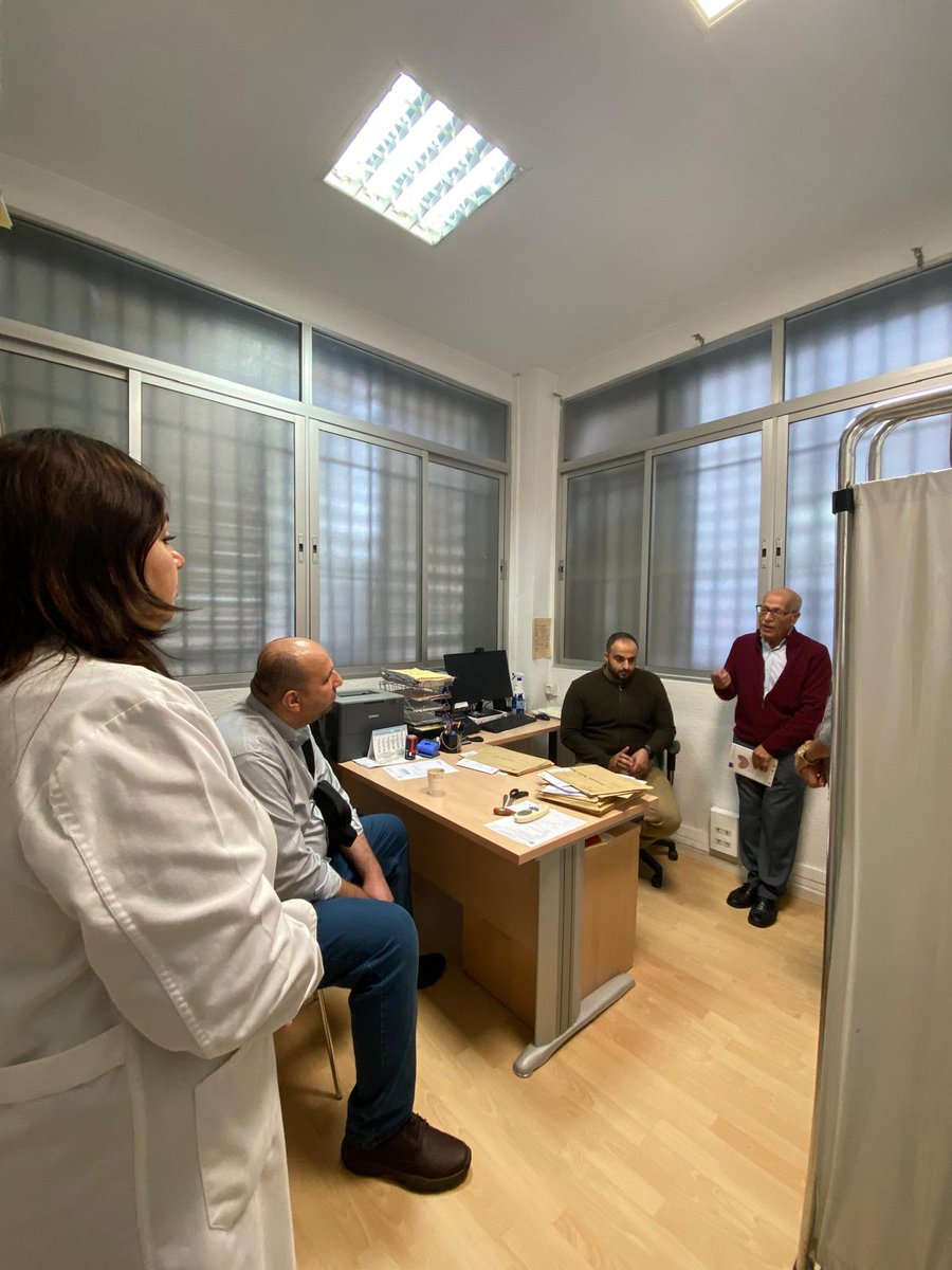 ReayahProject's tweet photo. Healthcare staff well-being = better patient care.
Four Jordanian doctors trained in occupational health in Sevilla, Spain @HUVMacarena learning to ensure safer workplaces. Healthier staff means improved quality of care—a goal supported by the @EUinJordan funded #REAYAH project. https://t.co/ZwVsShybTL