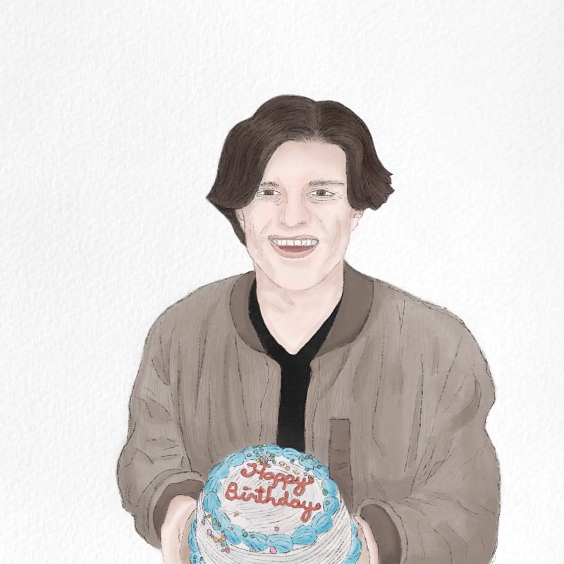 Since he showed it on stream anyway, here’s the silly little drawing I did for the moddie video. Happy Foolish Fest :)