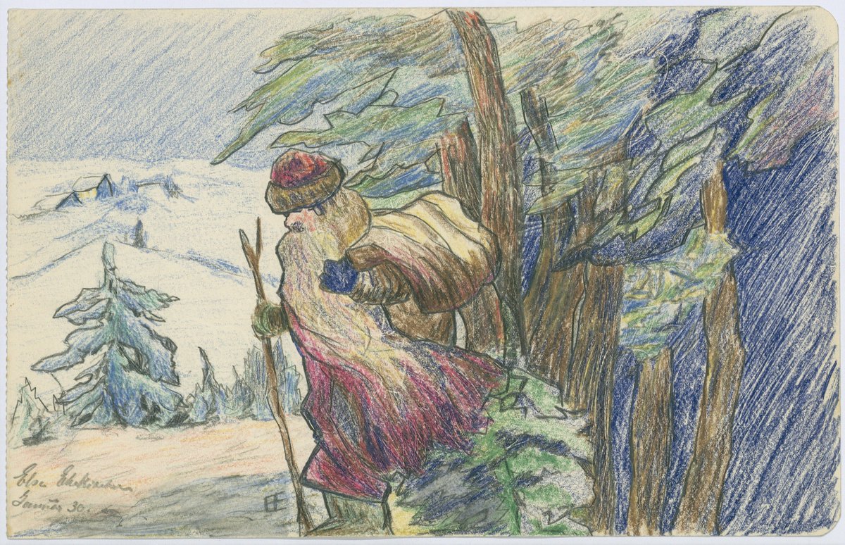 Heute ist es endlich soweit, es ist #Heiligabend! Mit dieser Zeichung aus dem Bestand des #Staatsarchivs #Ludwigsburg wünschen wir Ihnen gesegnete #Weihnachten und frohe #Festtage!