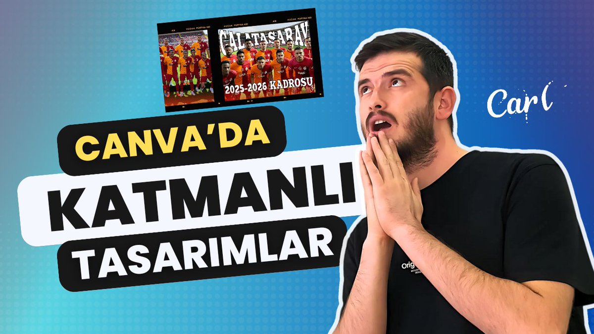 Canva'da katmanlı tasarımlar nasıl oluşturulur? Yapay zeka + Dekorarif yazı + Katmanlı tasarım bir arada 😉

#canva

youtu.be/UQat9yMKJ4s?si…