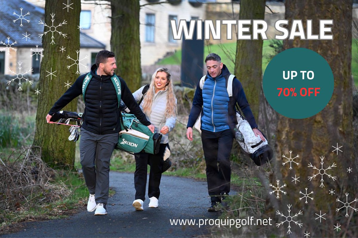 Our biggest-ever Winter Sale is now live with up to 🚨  70% OFF 🚨  ProQuip clothing 🔥

🌧️ Rain Wear Bundles
🌡️ Thermal Quilts
💨 Windproofs
🐑 Showerproof Sweaters
☀️ UV Protected, moisture-wicking polos

Visit: proquipgolf.net and search our Sale!