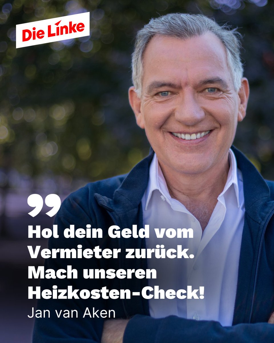 Jede 5. Abrechnung vom Vermieter ist falsch. Check deine #Heizkosten bei uns unter: heizkostencheck.app. Hole Dir dein Geld vom Vermieter zurück! Schick uns deine Rechnung, damit wir sie für dich prüfen können. Die #Linke sorgt dafür, dass niemand im Kalten sitzen bleibt!