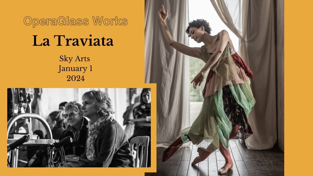 "The festive season is upon us... be ready for more delight... "

OperaGlass Works' film of La Traviata will be shown again on New Year's Day on Sky Arts - channel 36 - available all day. Also available until January 16 on NOW.