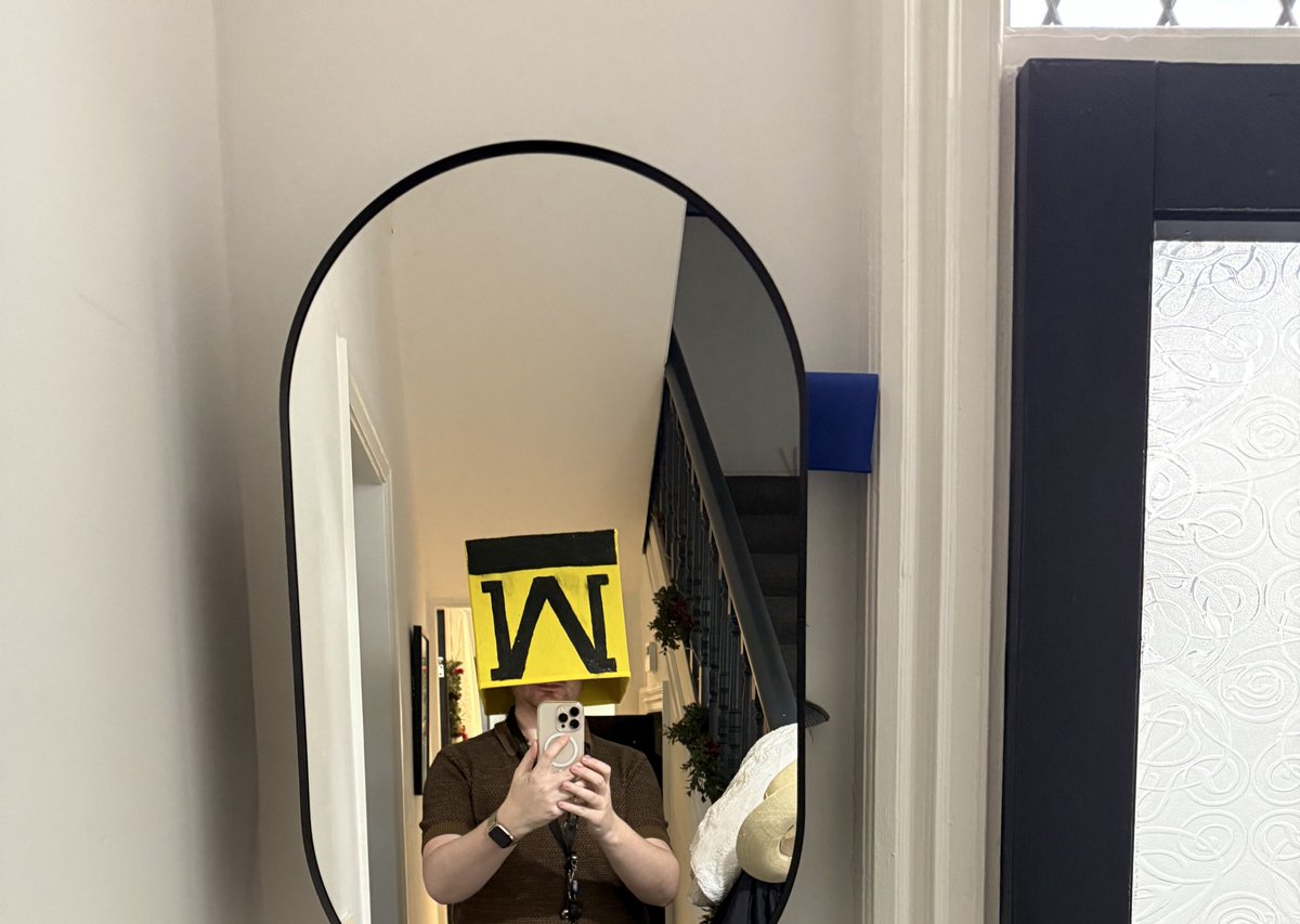 Jonny Chambers (@imjonnychambers) on Twitter photo Was up until ten past midnight last night making a <a href="/My_Metro/">Tyne and Wear Metro</a> costume for our ‘Geordie Icons’ themed Christmas party.
Only to realise after an hour and a half of painstaking work that I’d painted it upside down 😭😭😭 Was up until ten past midnight last night making a <a href="/My_Metro/">Tyne and Wear Metro</a> costume for our ‘Geordie Icons’ themed Christmas party.
Only to realise after an hour and a half of painstaking work that I’d painted it upside down 😭😭😭