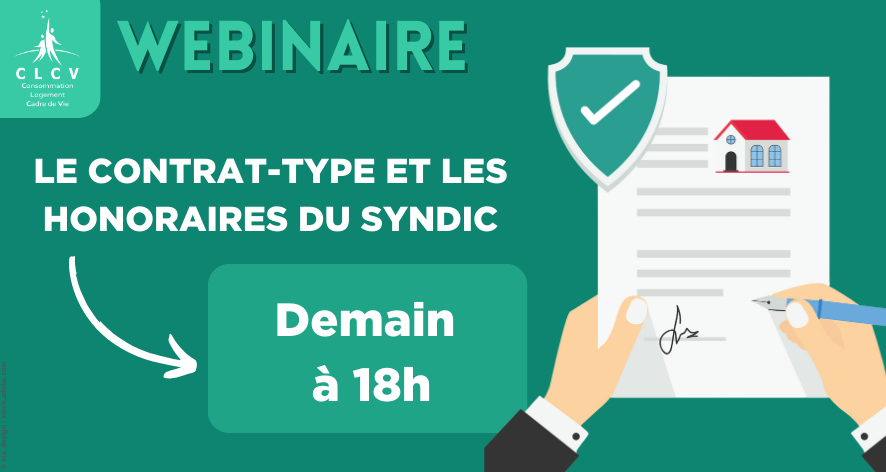 📢 Webinaire Gratuit - Syndic : contrat-type et honoraires décryptés
Apprenez à mieux comprendre le contrat-type, la gestion courante et les modalités de facturation des prestations exceptionnelles
📅 Demain 18 h
👉 Rejoindre le webinaire urlr.me/uNPyF4