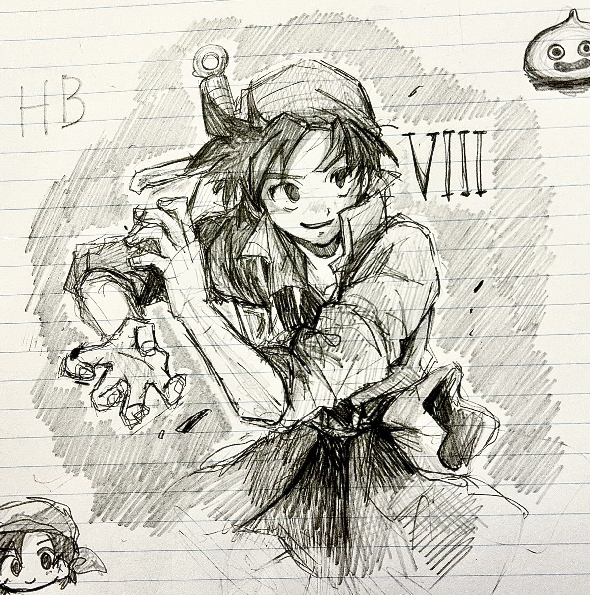 授業中の意味わからん落書き