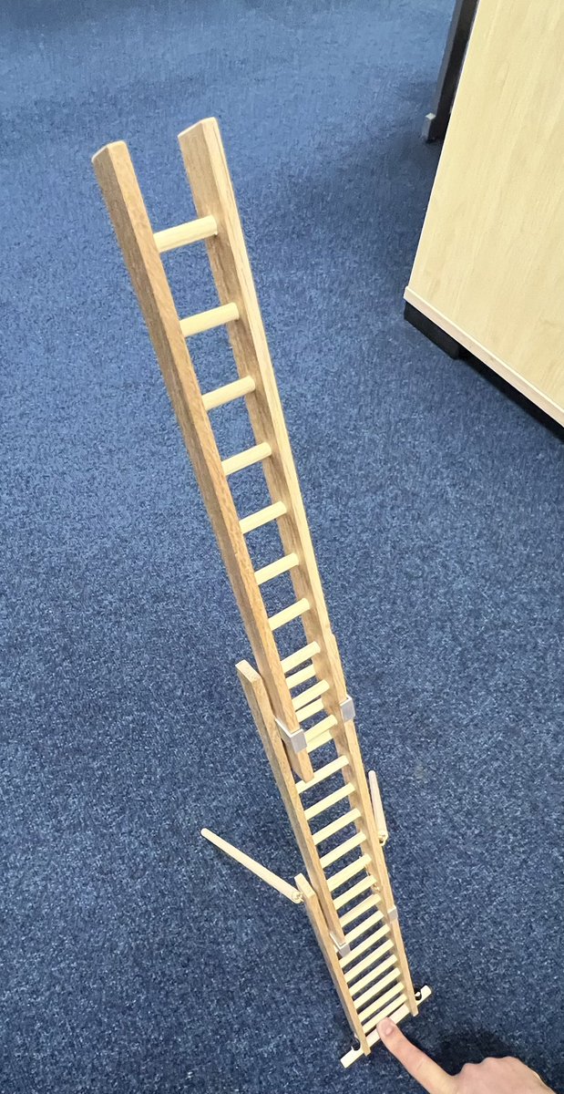 Recently we purchased a training aid for recruits so they can practice word of commands and understand better restricted pitch without using a full size ladder, thank you to <a href="/kingtimbo1/">Tim Martin</a> for him and his dad for coming up with a great desk top sized ladder