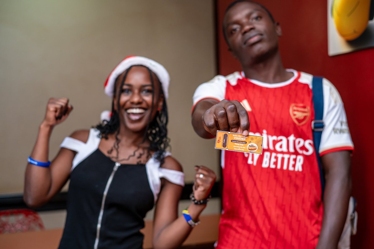 97fmRadiocity's tweet photo. Congratulations to our lucky winner Ronnie Ivan he walks away with 2 vouchers ( worth 100k from @DStvUganda and a custom smoothie bowl from @FruitAddictug ) 

#RC12DaysOfChristmas https://t.co/Ec6ax6vGM0