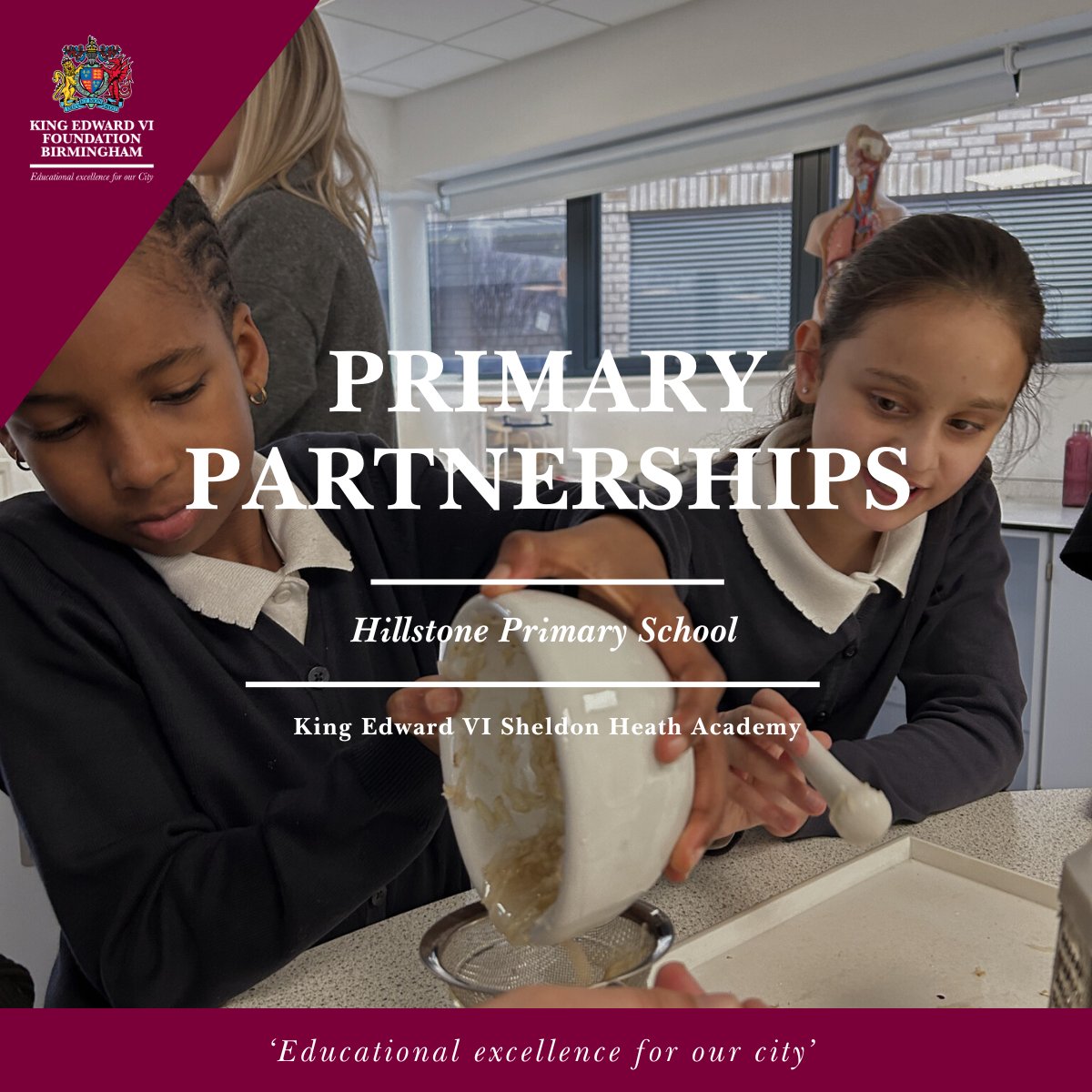 King Edward VI Foundation Birmingham (@kevifoundation) on Twitter photo 🎉 And that's a wrap on this year's Aspiration Sessions!
🌟 Pupils from Hillstone Primary School explored <a href="/KEVIAston/">King Edward VI Aston</a> and <a href="/HandsworthGS/">Handsworth Grammar</a> with exciting taster lessons in Geography, History, and Science, plus a tour of our amazing facilities.
#AspirationSessions #FutureLeaders 🎉 And that's a wrap on this year's Aspiration Sessions!
🌟 Pupils from Hillstone Primary School explored <a href="/KEVIAston/">King Edward VI Aston</a> and <a href="/HandsworthGS/">Handsworth Grammar</a> with exciting taster lessons in Geography, History, and Science, plus a tour of our amazing facilities.
#AspirationSessions #FutureLeaders