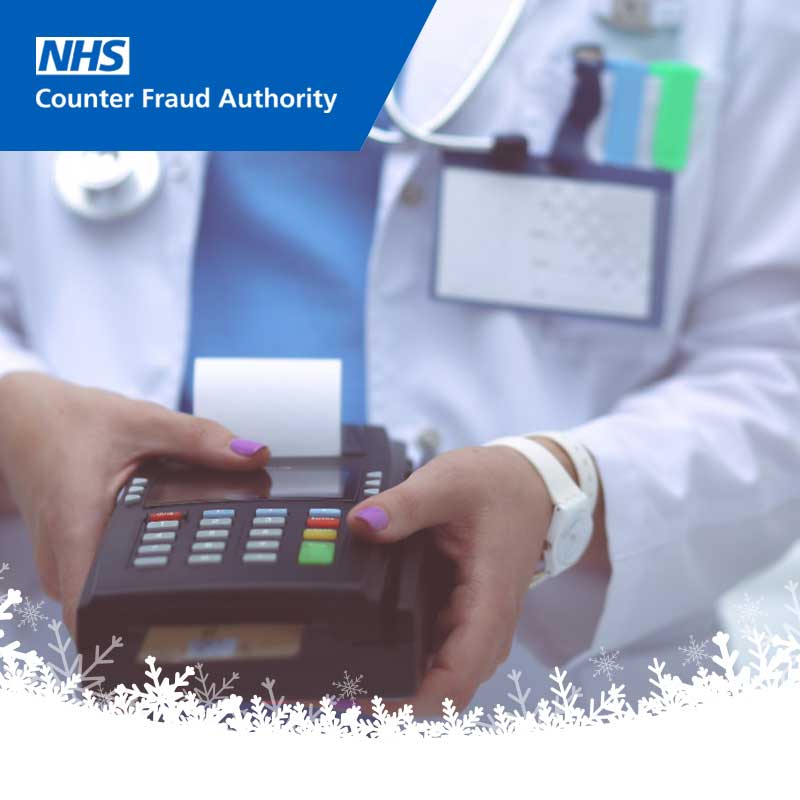 NHSCFA's tweet image. On the 8th day of Christmas 🎄a supplier gave to me…changed bank accounts, gleefully! 

Mandate fraud is a significant risk in the NHS. Make sure staff (including temp staff) are made aware of mandate fraud and how to prevent it.

👉cfa.nhs.uk/fraud-preventi… 

#NHSFraud #12Days