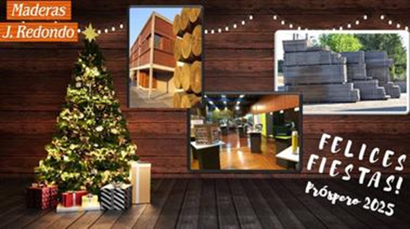 MaderasJRedondo's tweet photo. Desde el equipo de Maderas J. Redondo, queremos desearles unas Felices Fiestas!! https://t.co/ksO73BAwO1