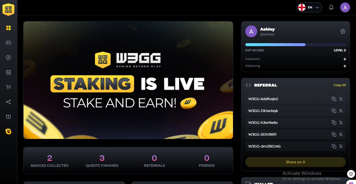 shlyvsqz's tweet image. I&apos;ve joined the W3KeyHOLDER community! Looking forward to the exclusive benefits and awesome community. If you&apos;re interested in joining, use one of my referral codes:
   
1.W3GG-6ddfvqbG 
2.W3GG-Dk1acbqk 
3.W3GG-h3erNe6x 
4.W3GG-5DIVB911 
5.W3GG-dmZBCtAb  

#MINTURW3KEY