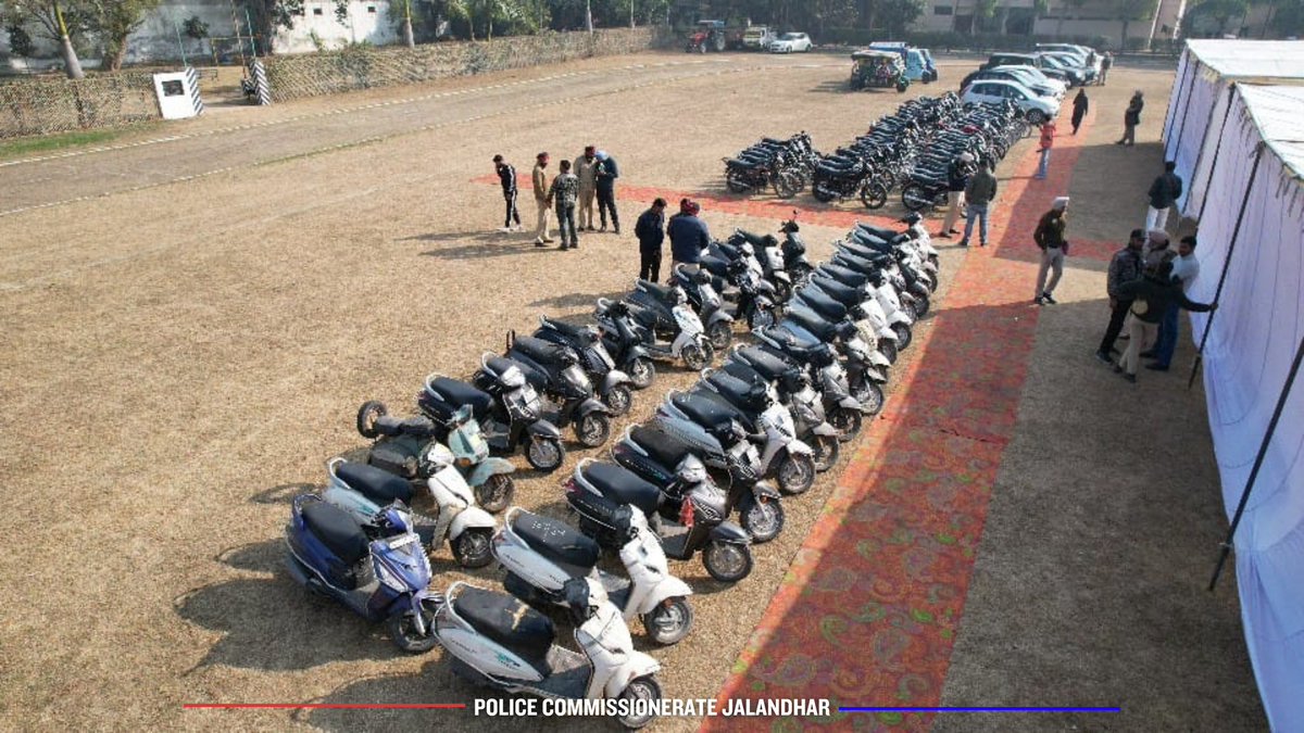 CPJalandhar's tweet photo. Commissionerate #Police Jalandhar Takes Proactive Step with "#Arpan Samaroh" to Strengthen #PolicePublicRelations and Return Case Properties Worth Approximately Rs. 13 Crore. https://t.co/0eg0Bf3Ojt