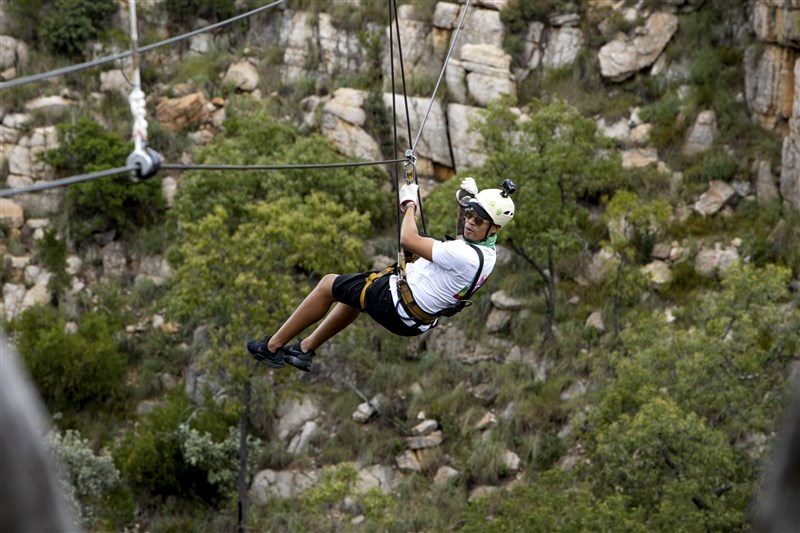 Take to the skies and zip through 2.5 billion years of history. The Canopy Tours in Magaliesburg offer an exhilarating ziplining experience through lush landscapes and stunning views. Ready to fly? Your ultimate South African adventure awaits! 

#VisitSouthAfrica #adventure