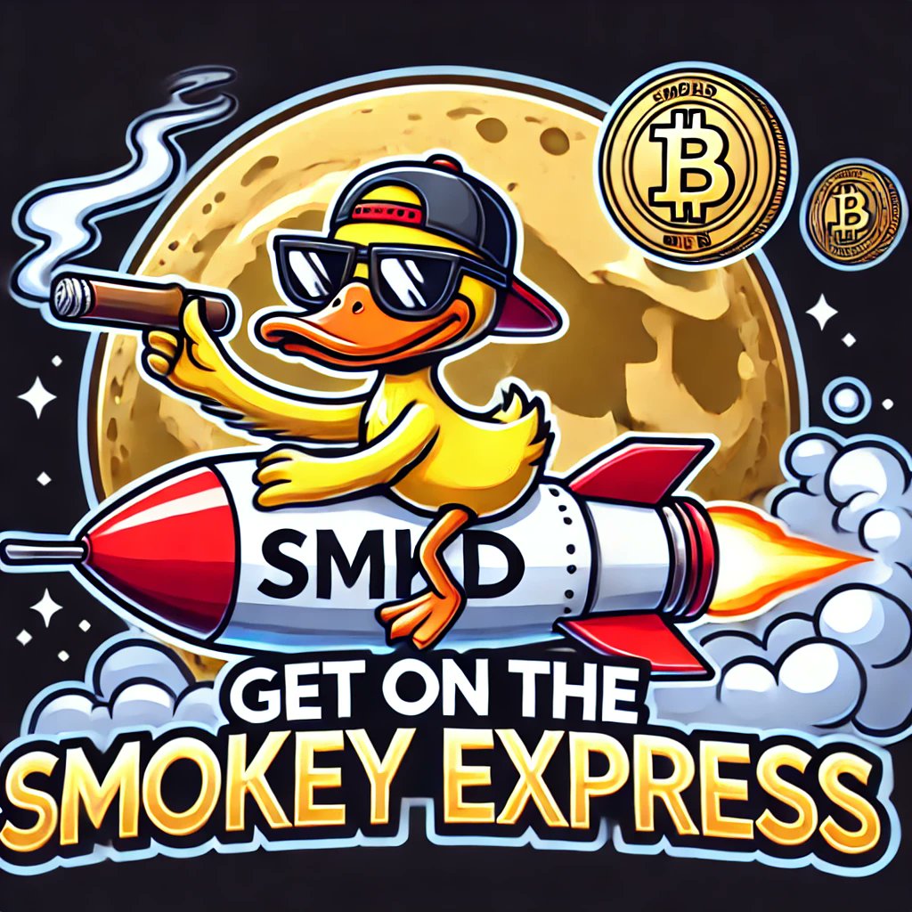 SmokeyDuckonSOL's tweet photo. 🦆 SmokeyDuck is here! 🚀
The coolest duck in the crypto pond is ready to quack its way to the moon. 🌕
Built on Solana – fast, fun, and full of vibes. 💨💬 What’s your favorite meme idea? Drop it below and let’s spread the quack!
#Crypto #MemeCoin #SMKD #Solana #ToTheMoon https://t.co/YFfzBfIBFg