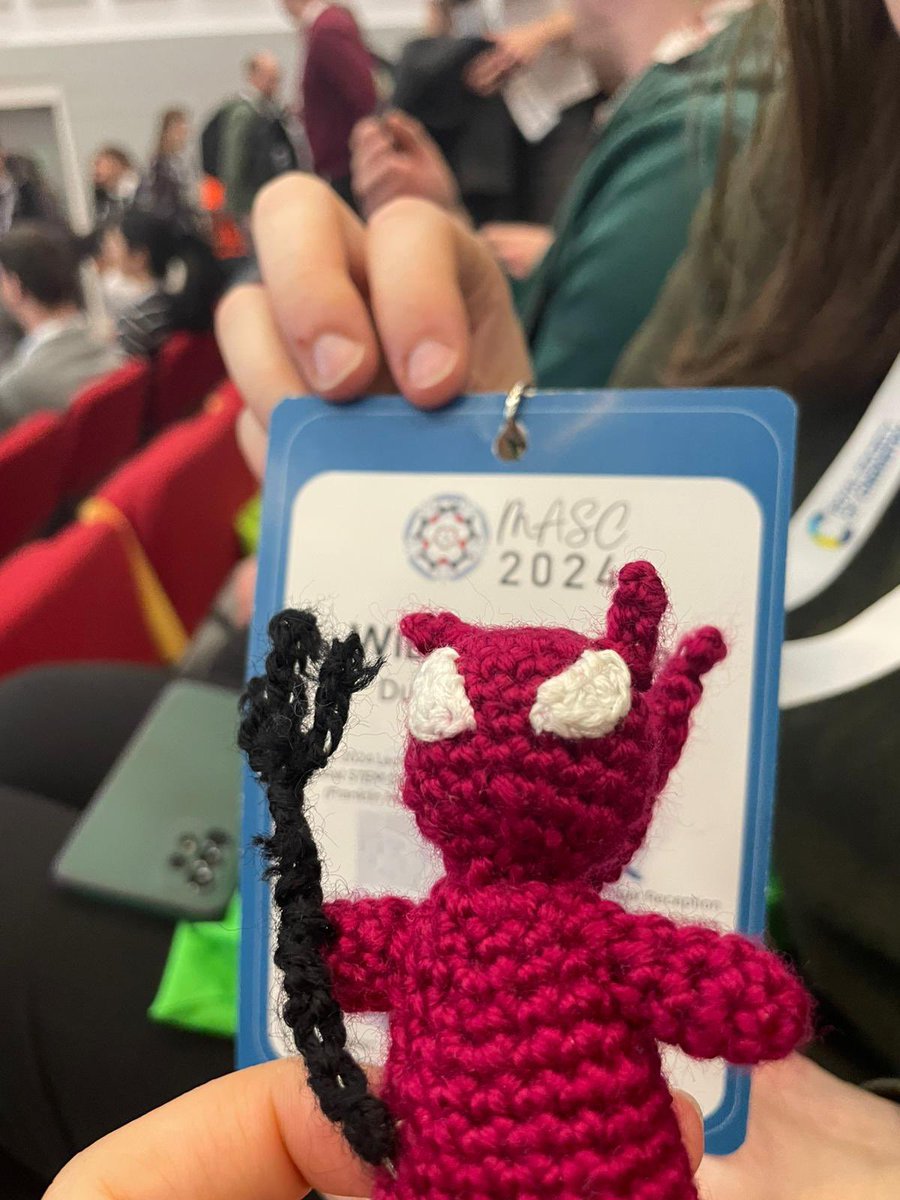 The whole group (including Max the mascot) enjoyed a trip to York for #MASC2024. Great to catch up with old friends and new science!