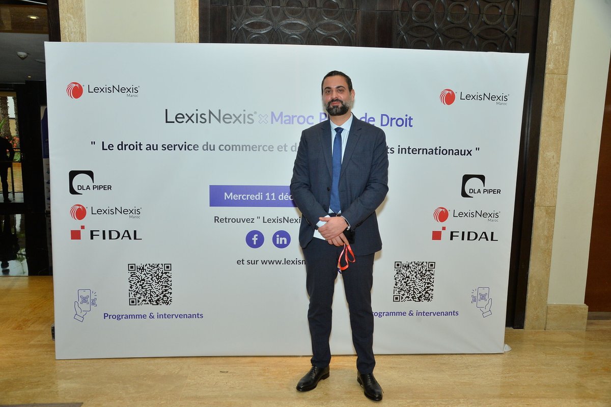 LexisMaroc's tweet photo. 🙏 Un grand merci à FIDAL AFRICA, sponsor de Maroc Place de Droit !
Votre soutien a contribué au succès de cet événement exceptionnel.
#MerciFIDALAFRICA #DroitDesAffaires #CommerceInternational #LexisNexis #LexisNexisMaroc#Maroc https://t.co/iP9aB3dZXd