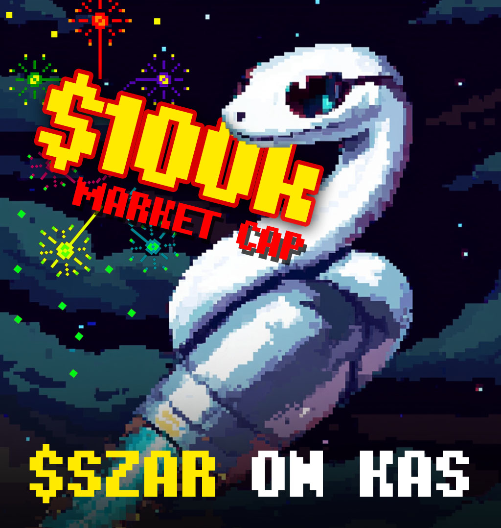 SzarOnKaspa's tweet photo. ⚠️Last chance to mint $SZAR ⚠️

60% minted &amp; over $100k MC... in 2 days.

You know where we're going. 

🚀 https://t.co/Na5JIqfSn2